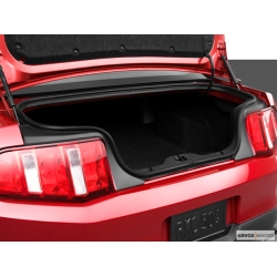 71-73 Mustang Trunk Mat fastback deck w/Rear Seat Folded plain